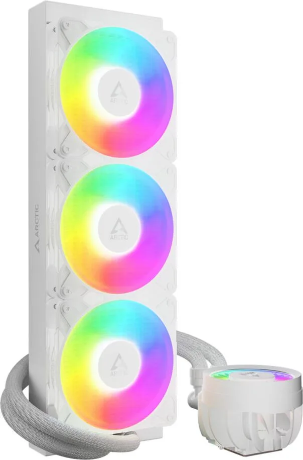 Arctic Liquid Freezer III Pro 360 A-RGB White - Improved AIO CPU Water Cooler 1700,1851,AM4,AM5 — εικόνα 2