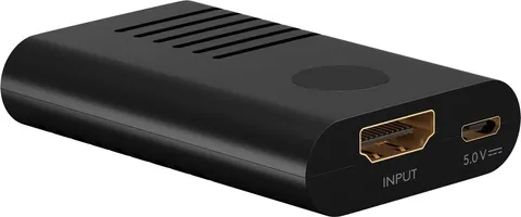 GOOBAY HDMI repeater 58492, 4K/60Hz έως 20m, 4K/30Hz έως 25m, μαύρο
