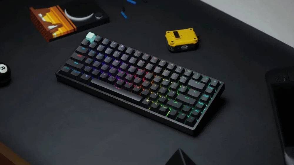 Keychron K2 HE (K2H-J1)Wireless Magnetic Hall Effect RGB Custom Keyboard 75% US Layout shine-through — εικόνα 4