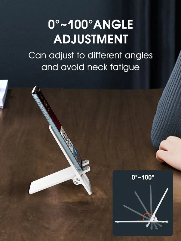 LDNIO βάση smartphone MG06, foldable, 4.7-7.2", λευκή — εικόνα 2