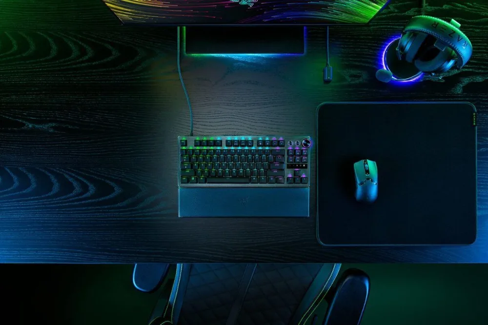Razer HUNTSMAN V3 PRO TENKEYLESS ANALOG - Optical Gaming Keyboard - Rapid Trigger - US Layout — εικόνα 6