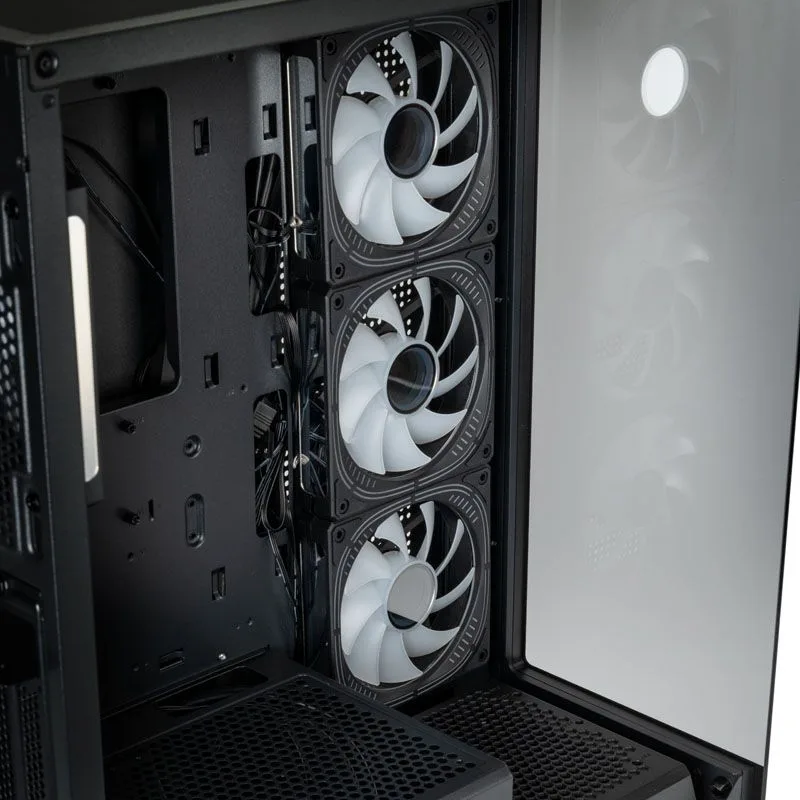 Kolink Unity Peak ARGB Midi Tower Showcase - Black ATX 400mm clearance with 4 ARGB Fans — εικόνα 6