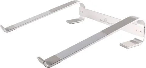 POWERTECH μεταλλική βάση laptop PT-1161, έως 18", ασημί
