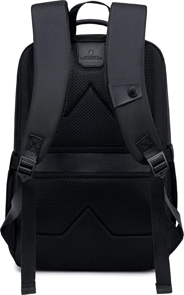 ARCTIC HUNTER τσάντα πλάτης B00672 με θήκη laptop 15.6", 15L, μαύρη — εικόνα 3