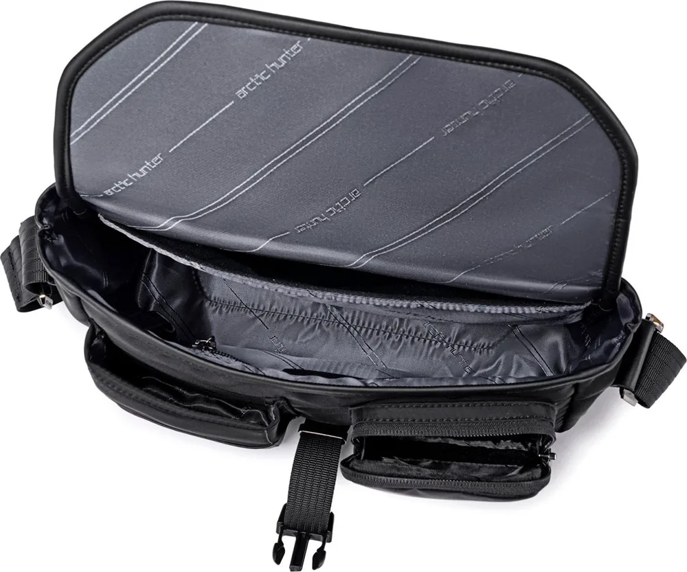 ARCTIC HUNTER τσάντα ώμου KB00827, 6L, μαύρη — εικόνα 7
