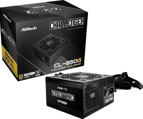 ASROCK Challenger CL-850G 850W 80 Plus Gold ATX 3.1 Power Supply
