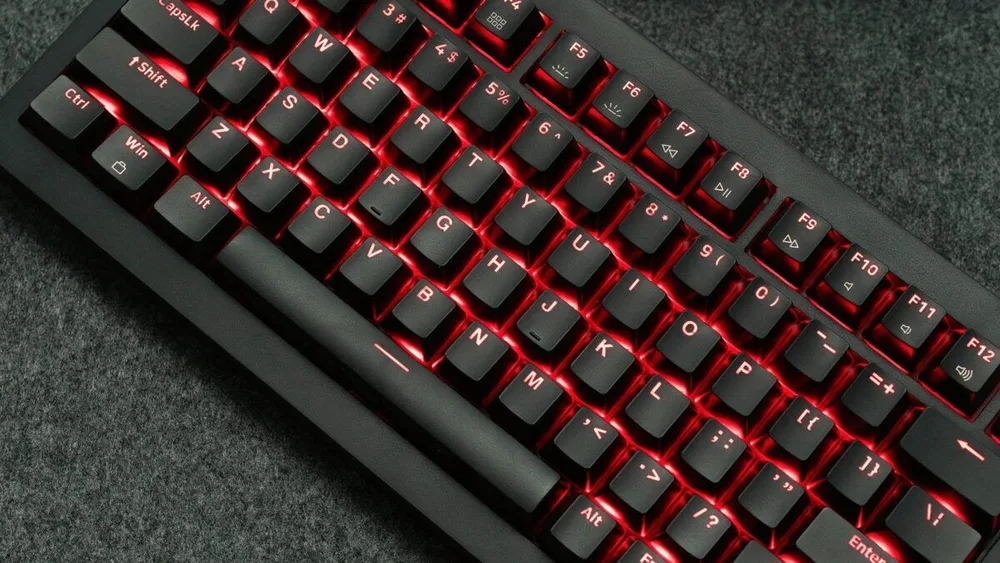 Lemokey X4 QMK (X4-A3) Wired Mechanical Keyboard 75% Brown Switch US Layout — εικόνα 3