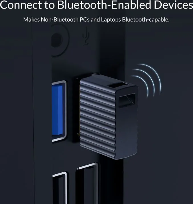 ORICO USB αντάπτορας Bluetooth 5.0 BTA-508, μαύρος — εικόνα 2