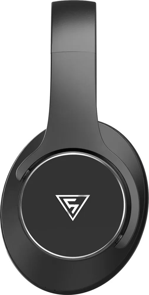 DOQAUS headphones DESIGN 1, ασύρματα & ενσύρματα, Φ40mm, 600mAh, μαύρα — εικόνα 3
