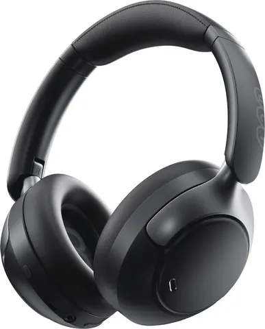 QCY H3 PRO Headset Black Hi-Res Audio V5.4 Bluetooth ANC LDAC/AAC/SBC Call Noise Canc. 40mm drive