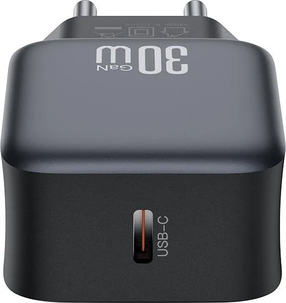 XO L155 φορτιστής 30W Typec, ΜΑΥΡΟΣ — εικόνα 2