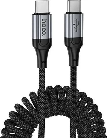 HOCO X121 Nuevo καλώδιο φόρτισης Type-C ΣΕ Type-C, 60W, μαύρο