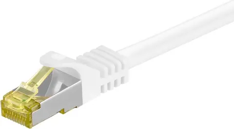 GOOBAY καλώδιο δικτύου 91094, CAT 7 S/FTP, copper, 500MHz, 3m, λευκό