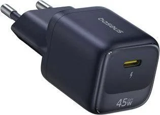 BASEUS Enerfill FN22, φορτιστής ΓΡΗΓΟΡΗΣ φόρτισης, 1 θύρα, 45W, ΜΑΥΡΟΣ — εικόνα 2