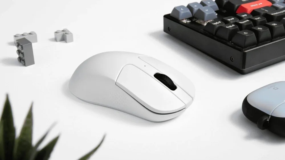 Keychron M3 Mini 8k (M3M-A24) White Wireless Mouse - 8K Polling Rate Ultra-lightweight — εικόνα 3