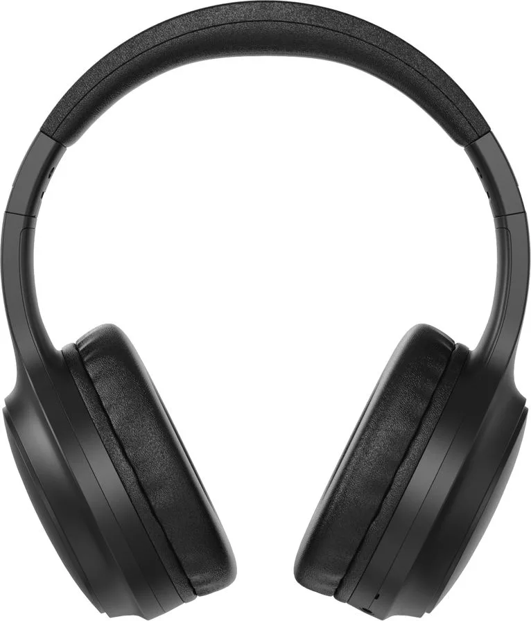 POWERTECH headphones PT-1463, ενσύρματα & ασύρματα, ANC, 40mm, 500mAh, μαύρα — εικόνα 2