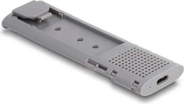 DELOCK θήκη για M.2 NVMe PCIe/SATA SSD 42019, tool free, 10Gbps, μαύρη — εικόνα 6