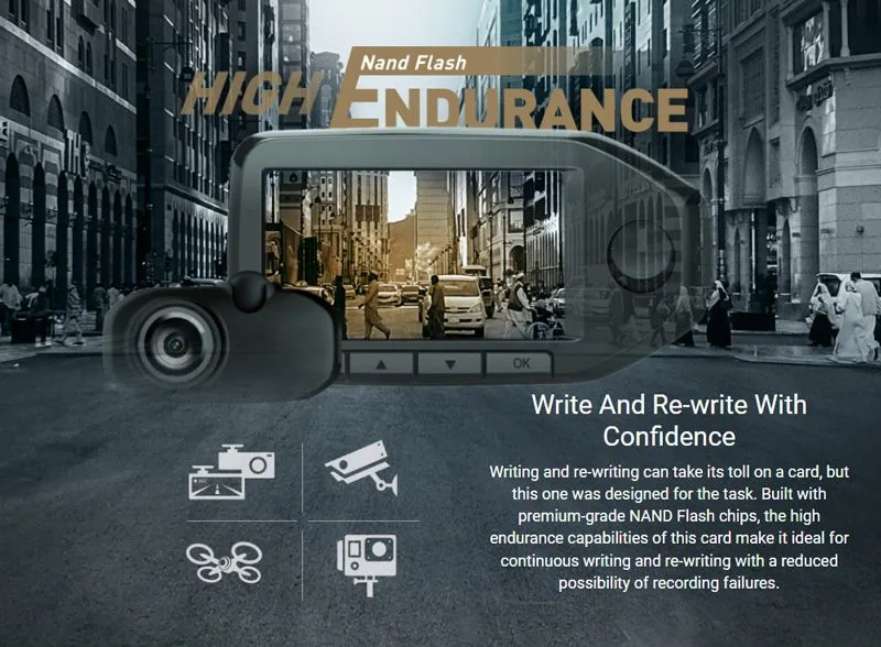 SILICON POWER κάρτα μνήμης microSDHC High Endurance, 256GB, Class 10 UHS-I U3 A1 V30 — εικόνα 4