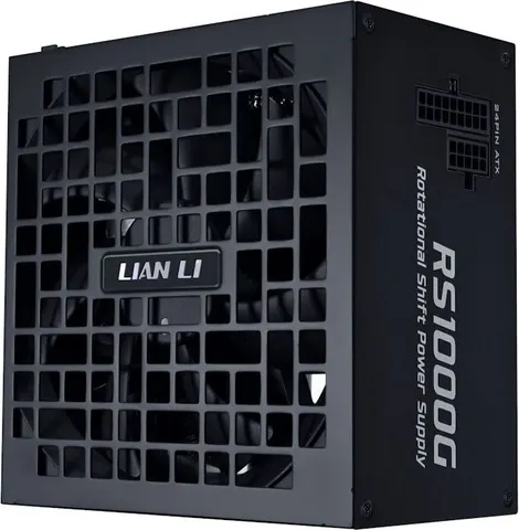 LIAN LI RS1000G Black - 1000 Watt 80+ Gold PSU - 12V-2x6 Colored Cable - RS Hub - Fully Modular
