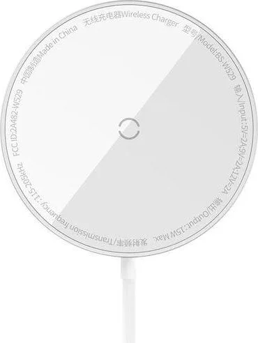 BASEUS Simple MINI3 ΑΣΥΡΜΑΤΟΣ φορτιστής, 15W, ασημί — εικόνα 2