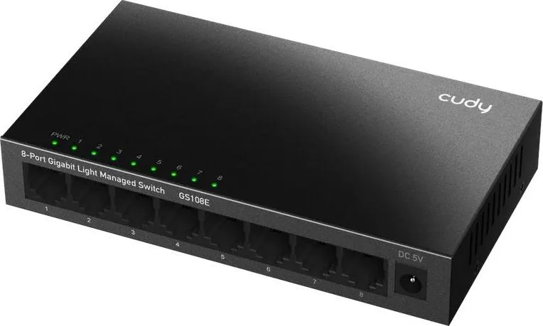 Cudy 8-PORT Gigabit Light Managed Switch — εικόνα 2