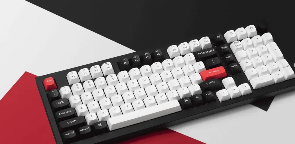 Keychron Q5 HE (Q5H-M1) QMK Wireless Custom Hall Effect Keyboard Purple Switch 96% US Layout — εικόνα 5