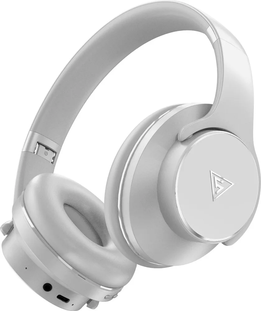 DOQAUS headphones DESIGN 1, ασύρματα & ενσύρματα, Φ40mm, 600mAh, γκρι — εικόνα 4