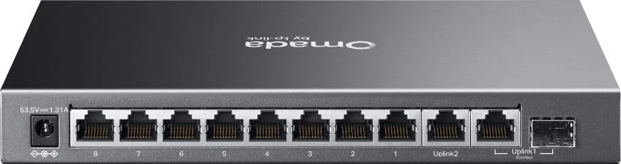 TP-LINK easy managed switch ES210GP, 10x Gigabit θύρες, PoE+, V1.0 — εικόνα 3