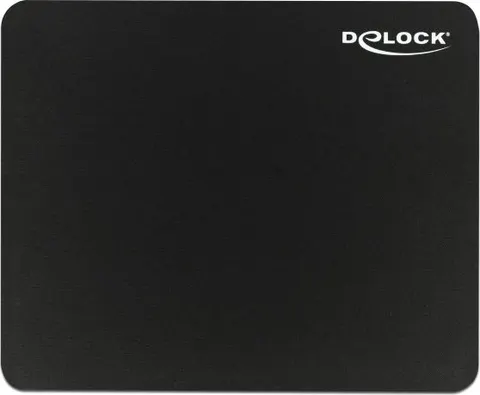 DELOCK mouse pad 12005, 22x18x0.2cm, μαύρο