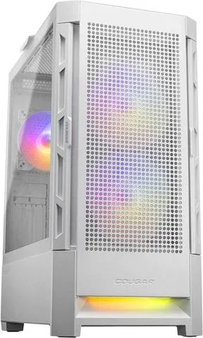 Cougar Duoface RGB Tempered Glass E-ATX Mid Tower Case White