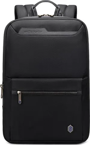 ARCTIC HUNTER τσάντα πλάτης B00410 με θήκη laptop 15.6", πτυσσόμενη, 21L, μαύρη