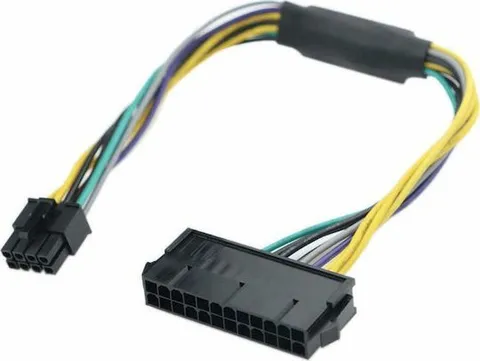 NG 24-Pin ATX - 8-Pin PCIe Cable 0.1m Multicolour