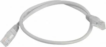 U/UTP Cat.5e (Gigabit) Καλώδιο Δικτύου Ethernet 0.5m Γκρι