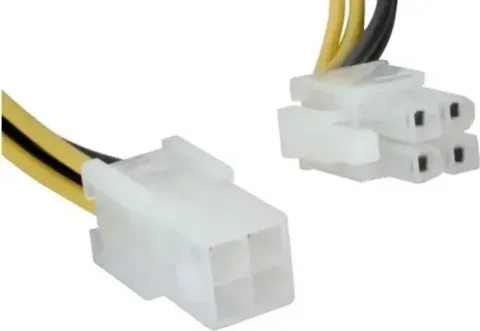 Καλώδιο Τροφοδοσίας 4-Pin EPS Male to 4-Pin EPS Female 0.2m Multicolor
