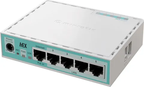 Router Mikrotik Hex Refresh (E50UG) - 1 Gigabit, x5 Ports