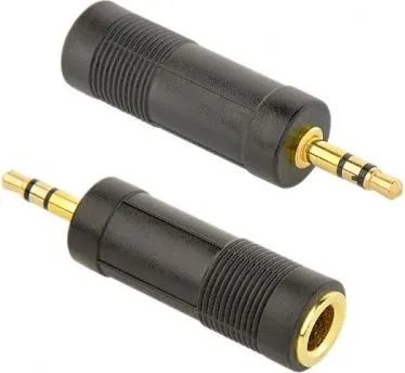 6.35mm Female to 3.5mm Male Audio Adapter (A-6.35F-3.5M)