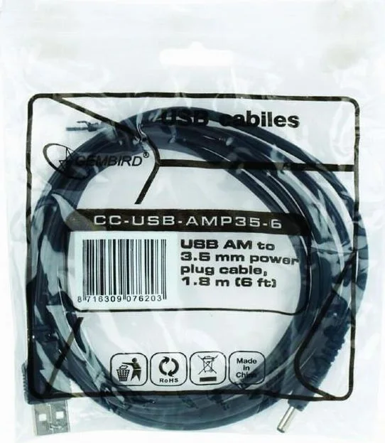 USB AM TO 3.5MM POWER PLUG CABLE — εικόνα 2