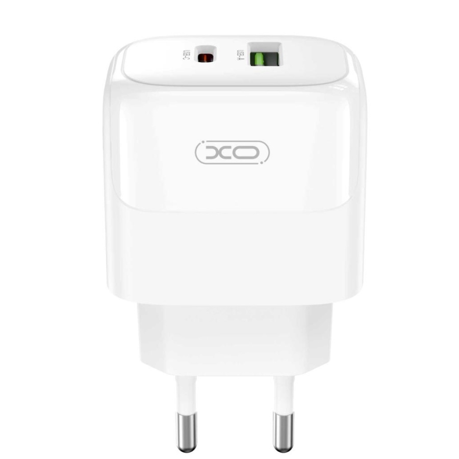 XO L138 ΦΟΡΤΙΣΤΗΣ 30W GAN NITRIDE 1 ΘΥΡΑ USB + 1 ΘΥΡΑ PD, ΛΕΥΚΟΣ