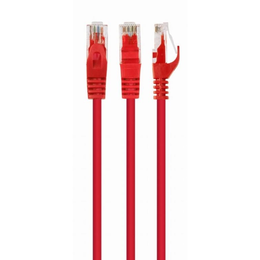 CABLEXPERT ΚΑΛΩΔΙΟ UTP CAT6 2m, ΚΟΚΚΙΝΟ