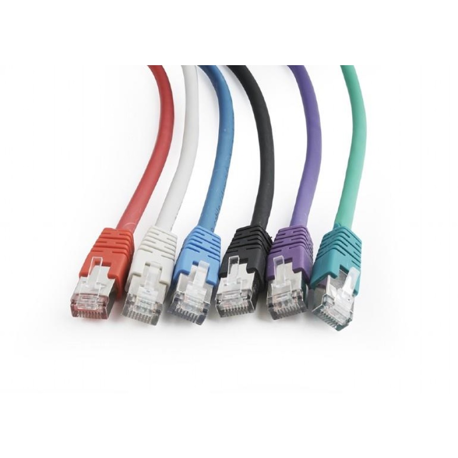 CABLEXPERT ΚΑΛΩΔΙΟ S/FTP CAT6A 0.5m, LSZH, ΚΟΚΚΙΝΟ - Image 3