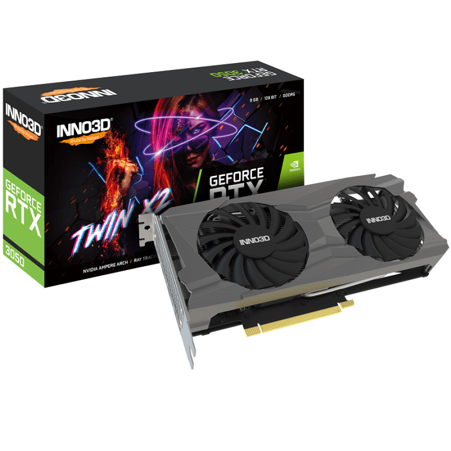 INNO3D GEFORCE RTX3050 TWIN X2 8GB