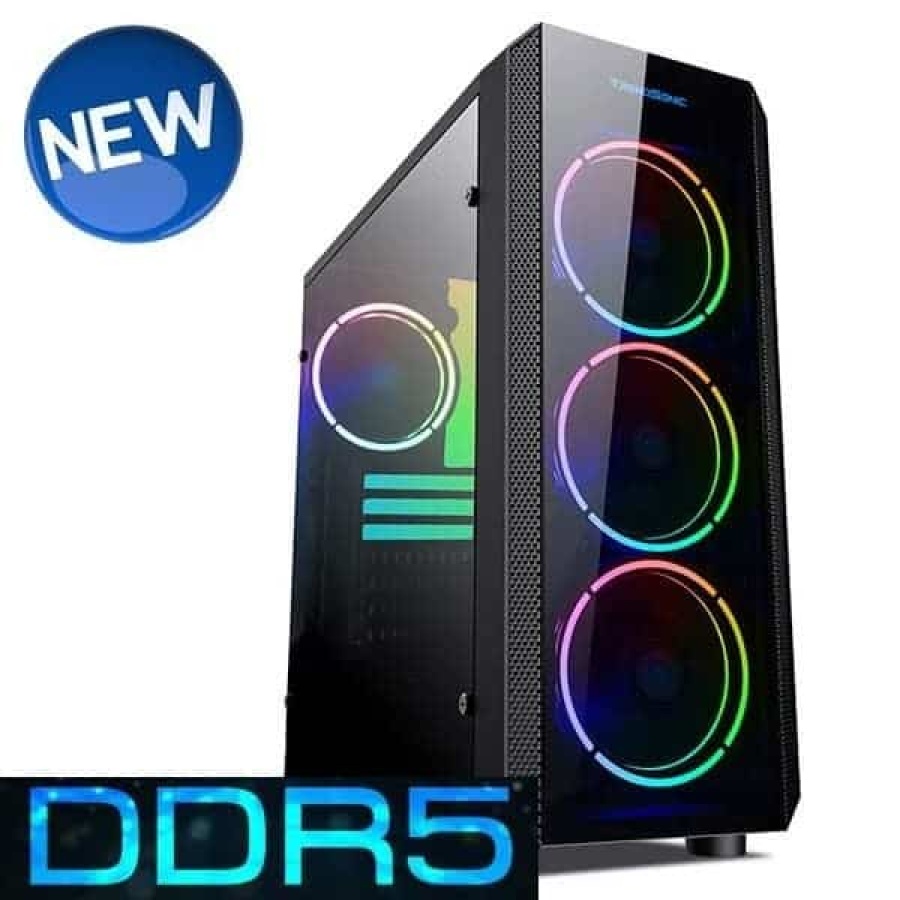 MARS 3 LED TOWER RYZEN 5 7600X up to 5.3GHz 64GB RAM 1TB M.2 NVMe & 4TB HDD RTX3060 8GB