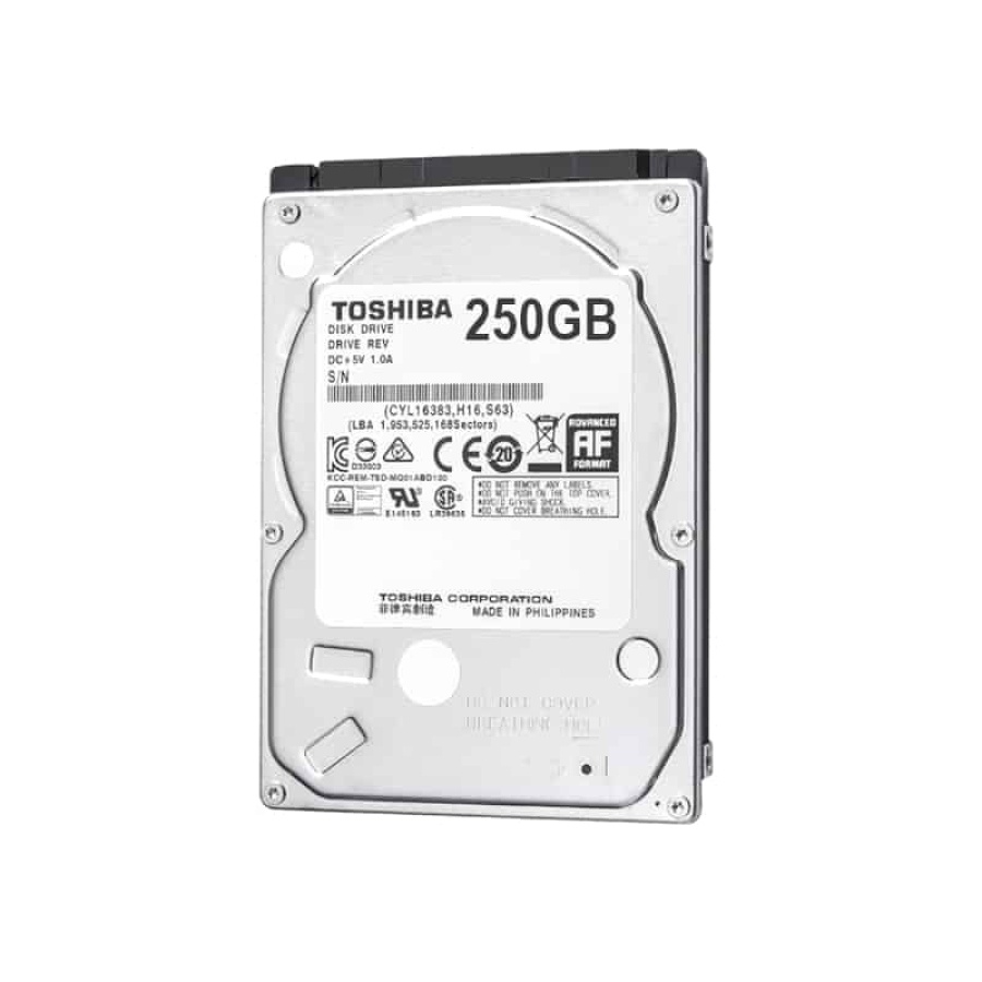 TOSHIBA 250GB HDD (2,5” για LAPTOP) ref