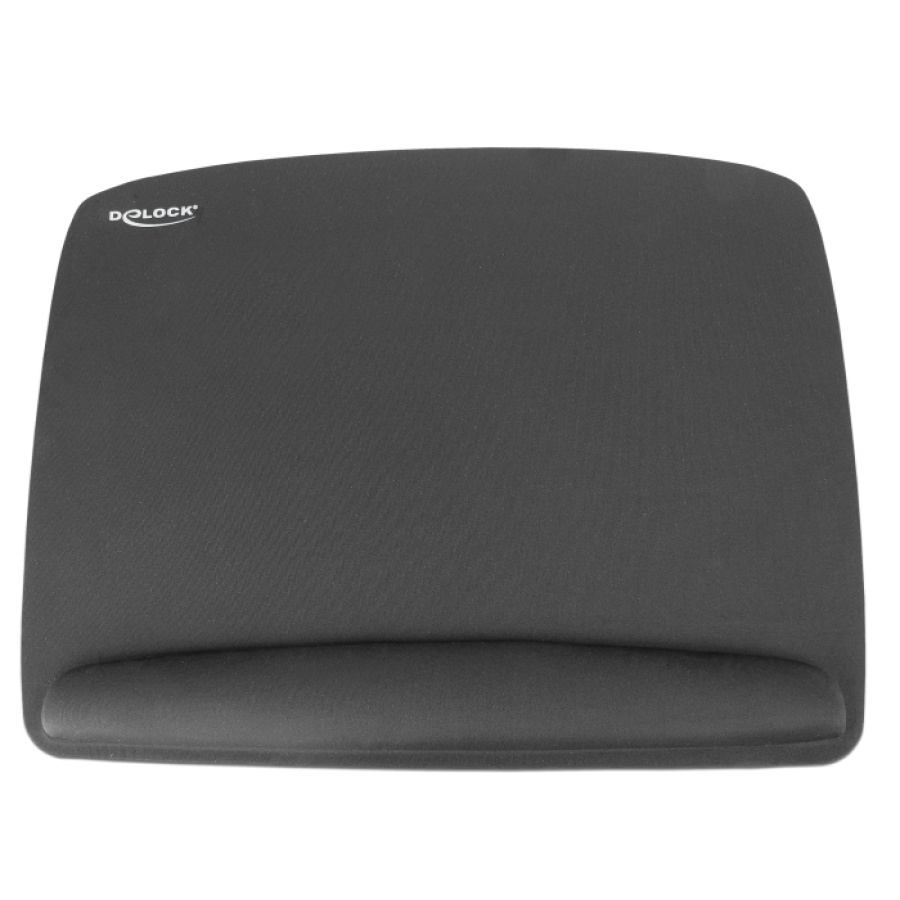 DELOCK mousepad για laptop με στήριγμα καρπού 12601, 320x420mm, μαύρο - Image 3