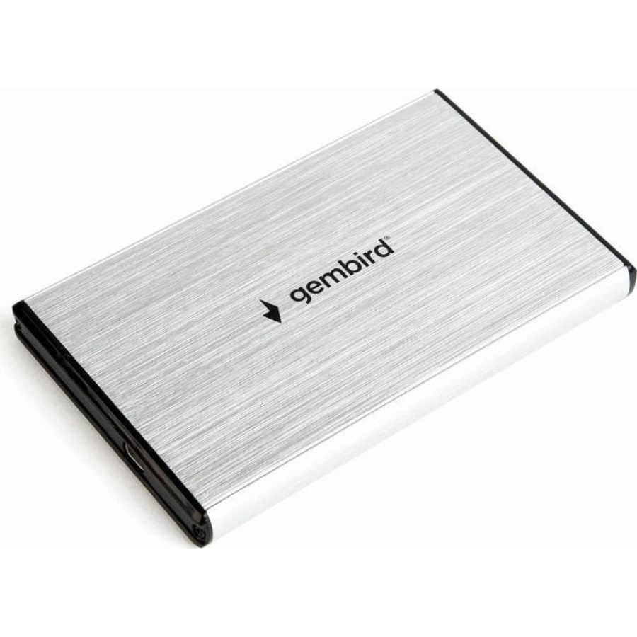 GEMBIRD ΘΗΚΗ ΓΙΑ HDD 2.5" USB 3.0 SILVER ALUMINIUM