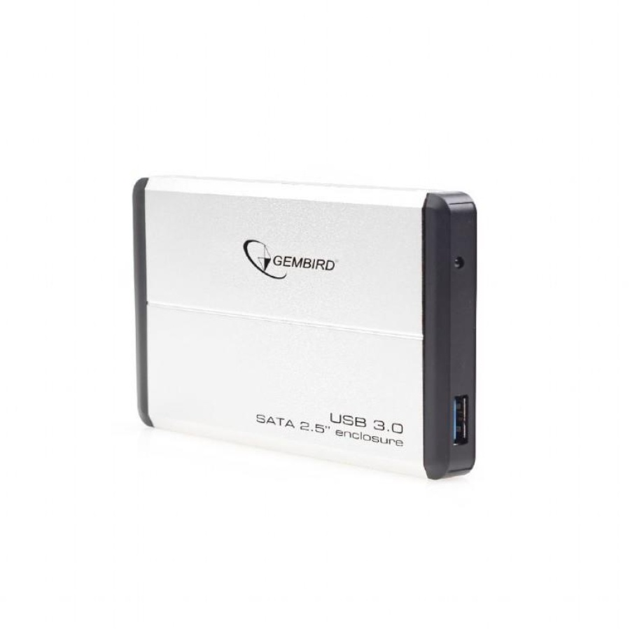 GEMBIRD ΘΗΚΗ ΓΙΑ HDD 2.5" USB 3.0 SILVER ALUMINIUM - Image 3