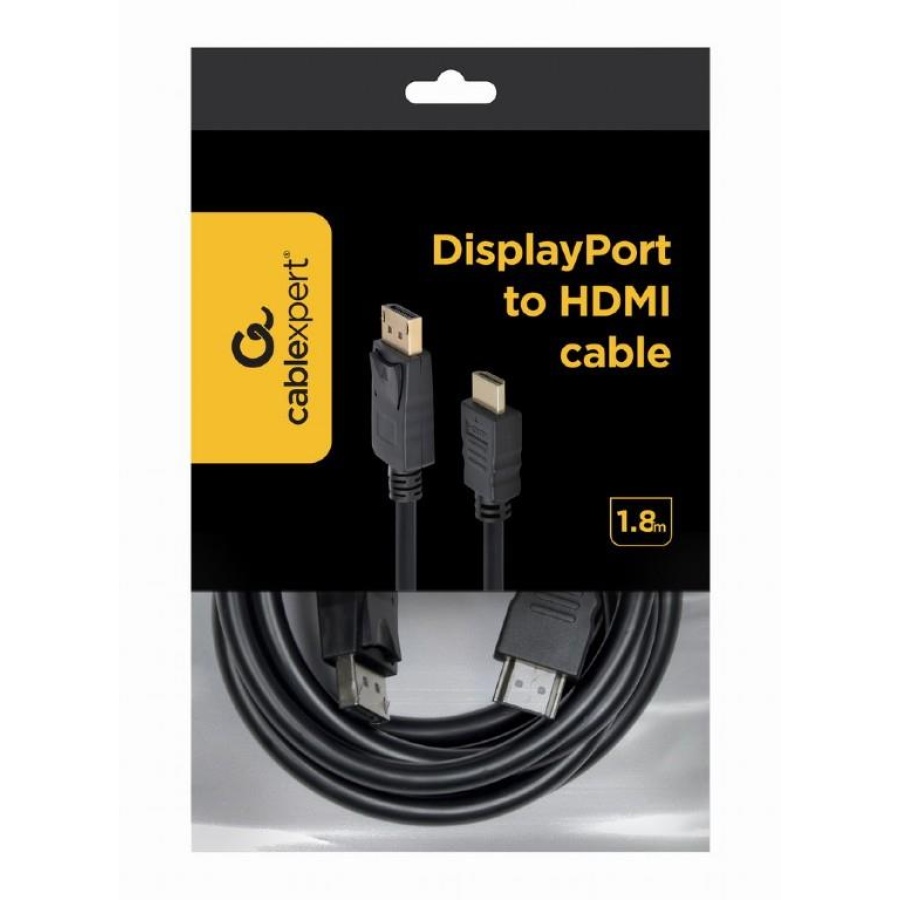 ΚΑΛΩΔΙΟ DISPLAYPORT TO HDMI 1.8m - Image 2