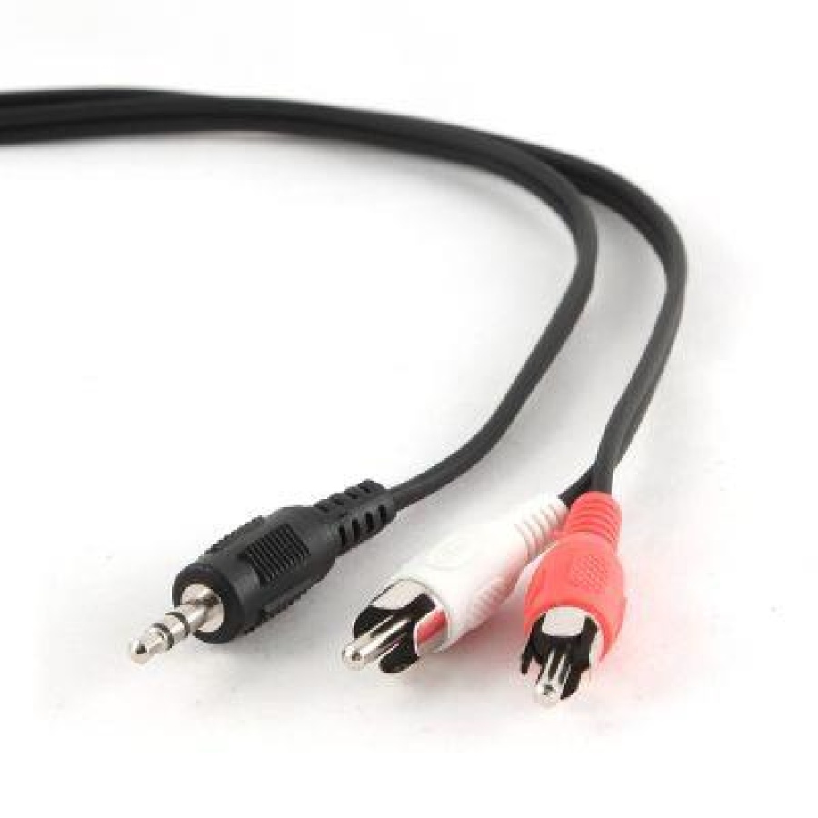 CABLEXPERT ΚΑΛΩΔΙΟ ΗΧΟΥ 3.5mm STEREO TO RCA PLUG CABLE 2.5m - Image 2