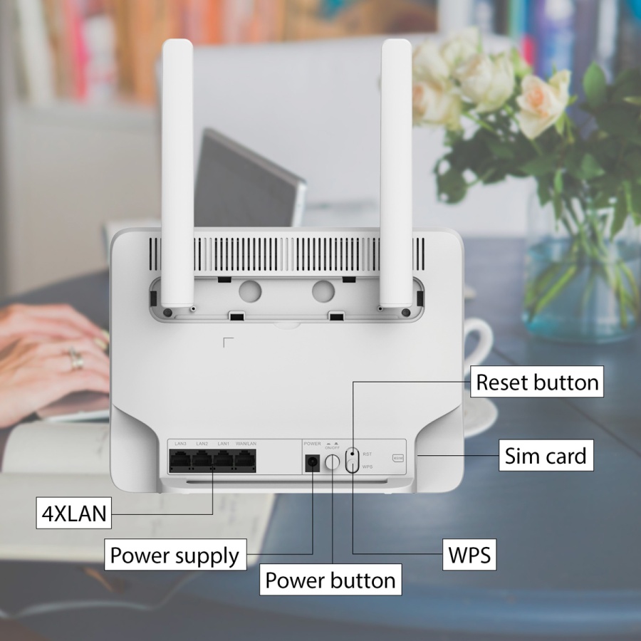 STRONG router 4G+ROUTER1200, 4G LTE 300Mbps, WiFi 1200Mbps, LAN 1000Mbps - Image 4