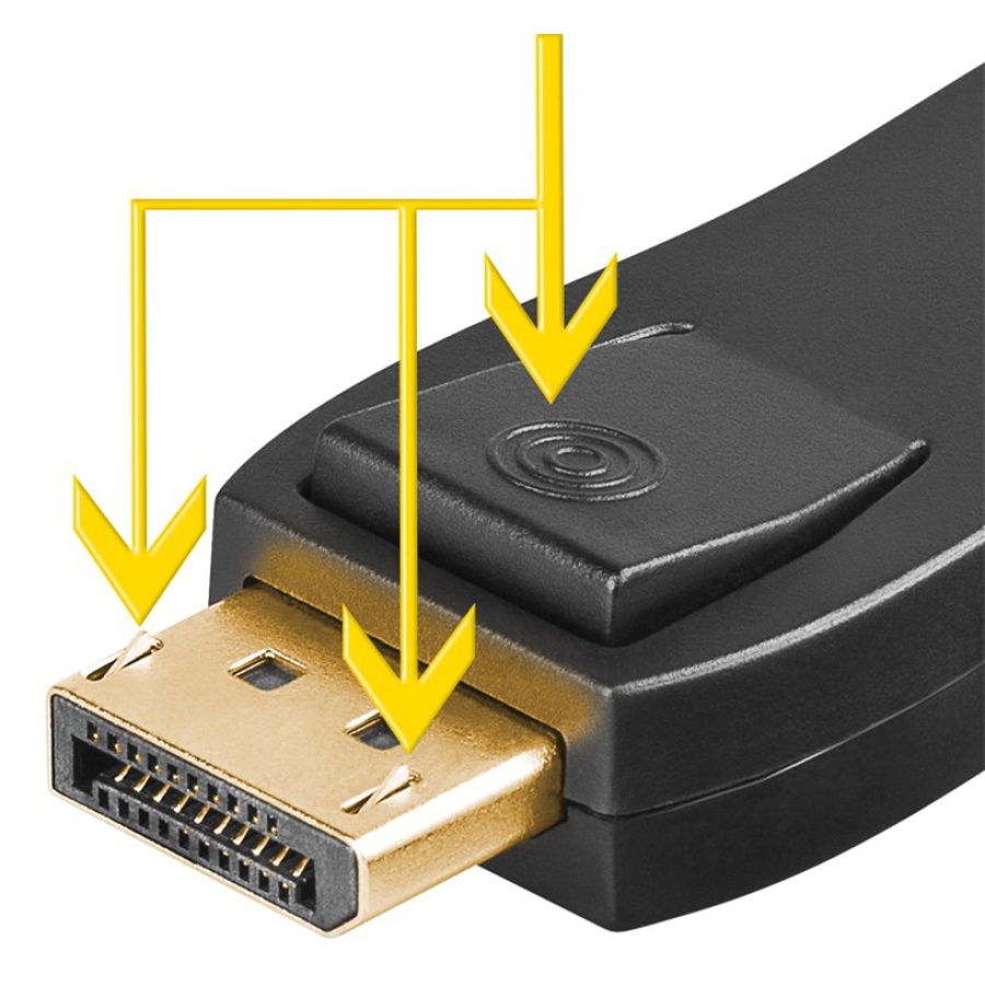 GOOBAY αντάπτορας DisplayPort σε HDMI 51719, 1920x1200p, μαύρος - Image 2